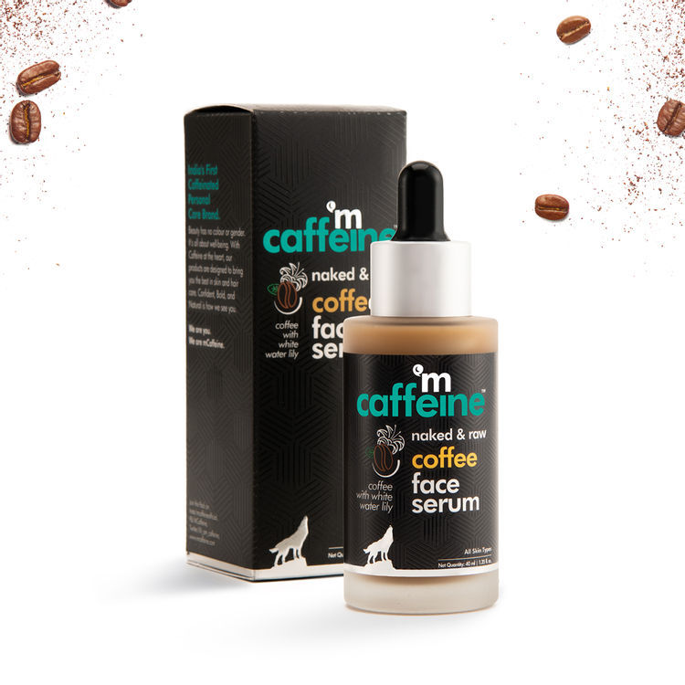 mCaffeine Coffee Hydrating Face Serum for Glowing Skin (40ml)