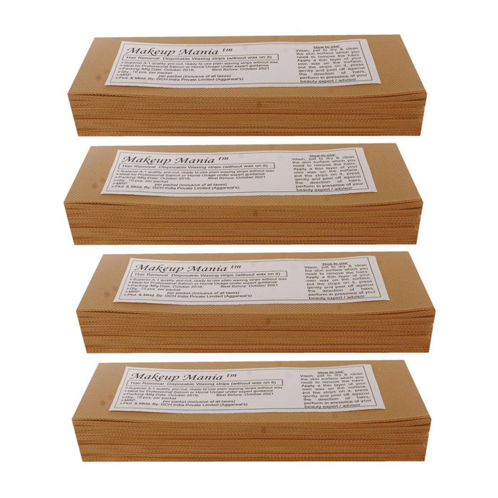 Makeup Mania Hair Removal Waxing Strips