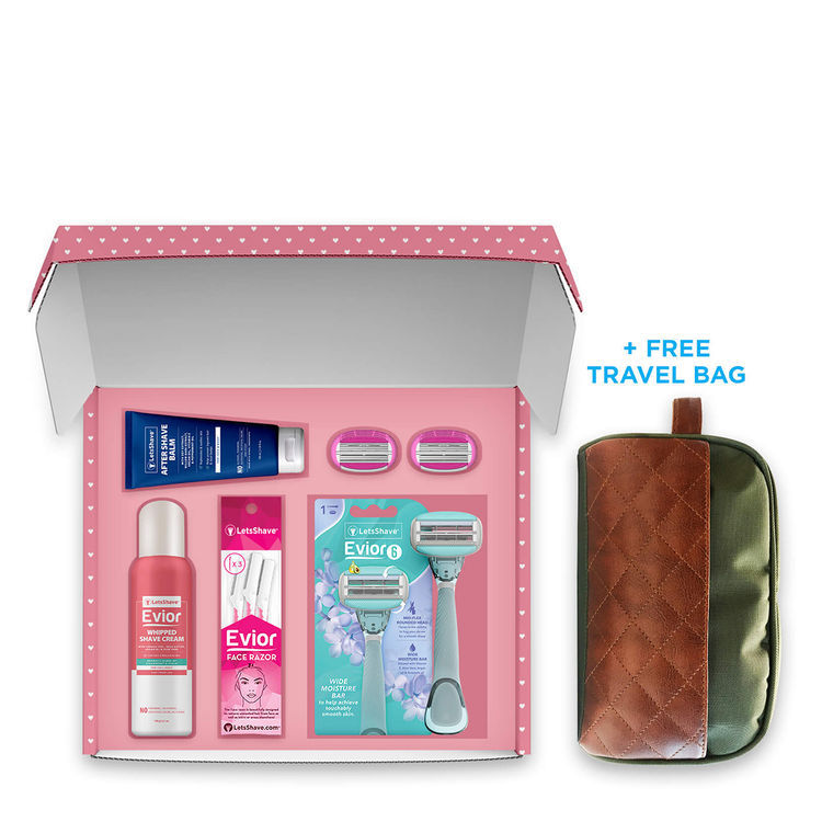 LetsShave Evior 6 Combo Gift Set