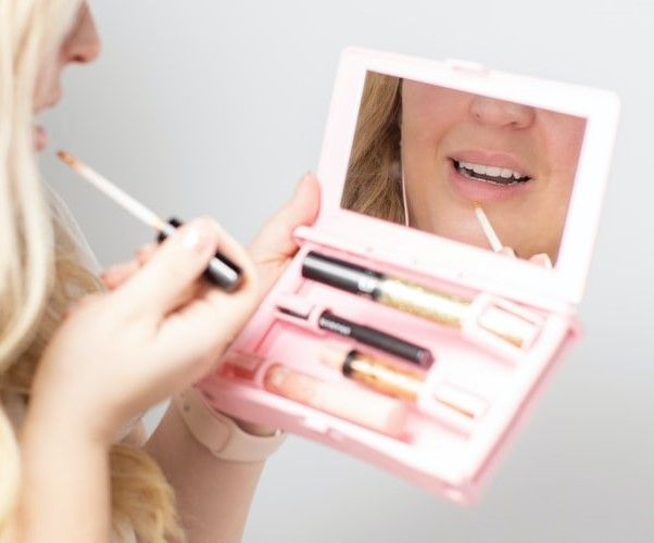 Prepped and primed lips for World Kiss Day