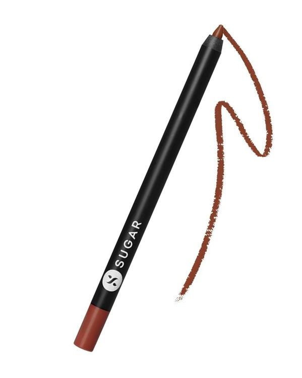 SUGAR Cosmetics - Lipping On The Edge - Lip Liner - 05 Brazen Raisin (Burgundy) - (1.2 gms)