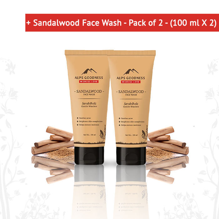 Alps Goodness sandalwood face wash - 100ML