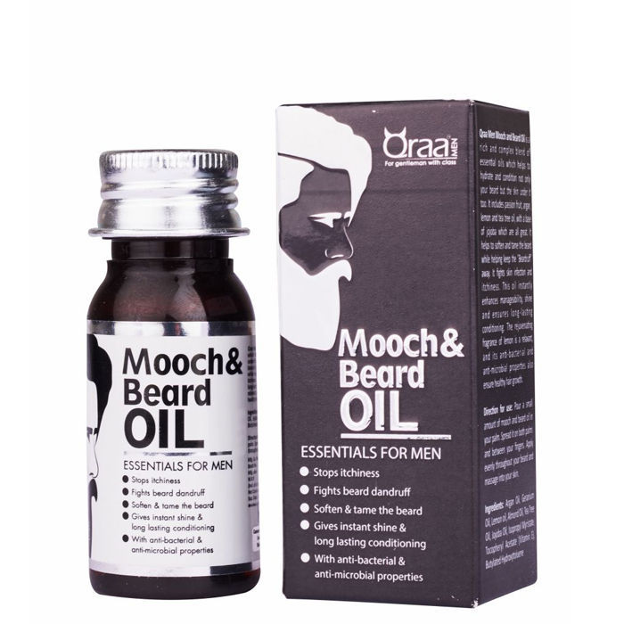 Qraa Mooch and Beard Oil(30ml)
