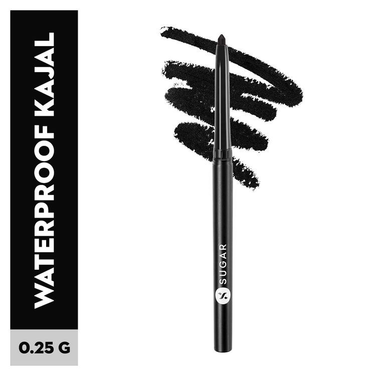 SUGAR Cosmetics Kohl Of Honour Intense Kajal - 01 Black Out (0.25) - Purplle