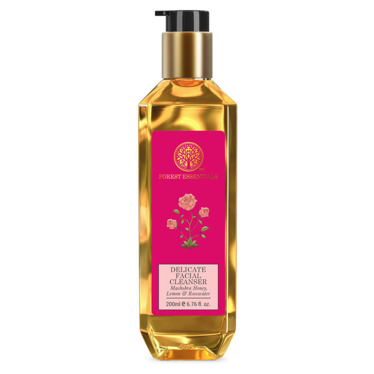  Forest Essentials Delicate Facial Cleanser - Mashobra Honey, Lemon & Rose Water