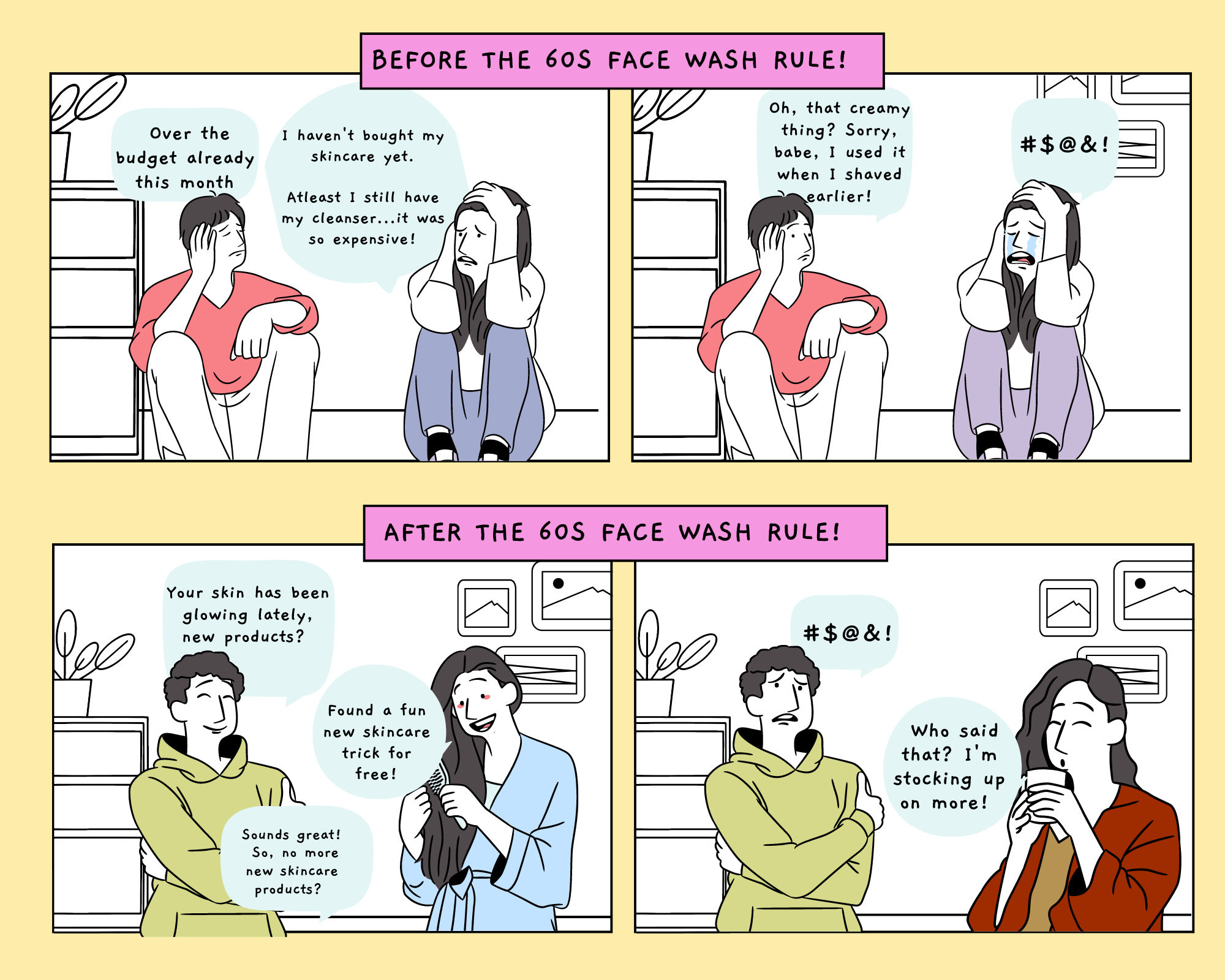 Funny Skincare Routine Comics 