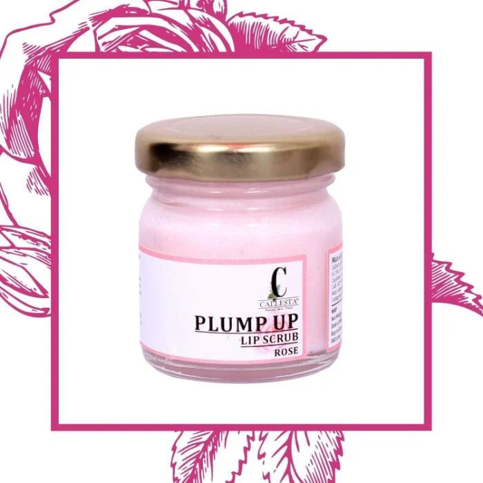 Callesta Plump Up Exfoliating Rose Lip Scrub