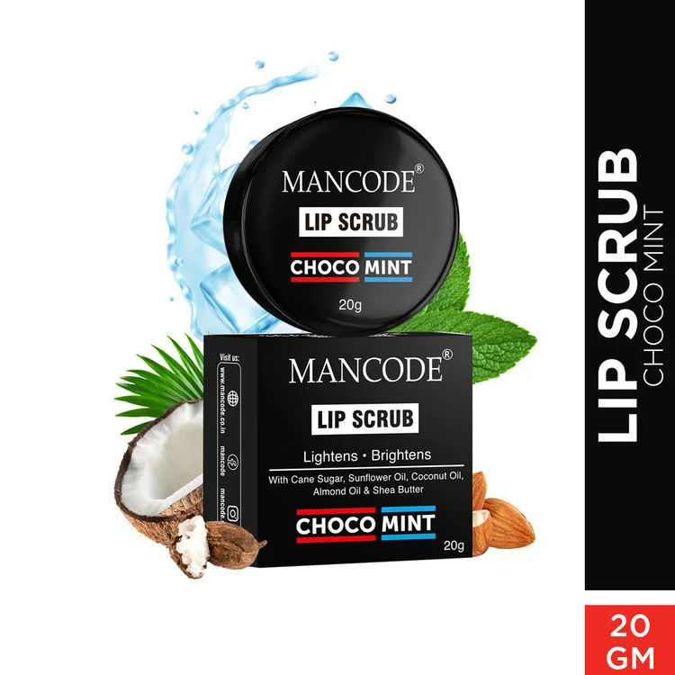Mancode Choco Mint Lip Scrub (20gm)