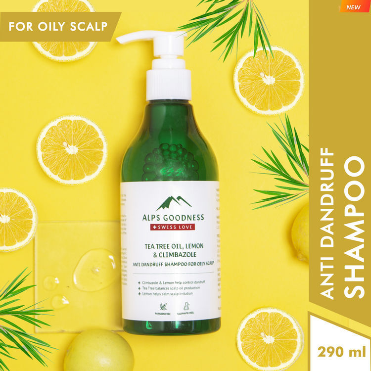 Alps Goodness Tea Tree Oil Lemon Shampoo for Oily Scalp