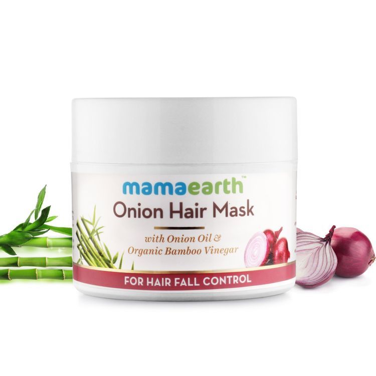 Mamaearth Onion Hair Mask for Dry and Frizzy Hair