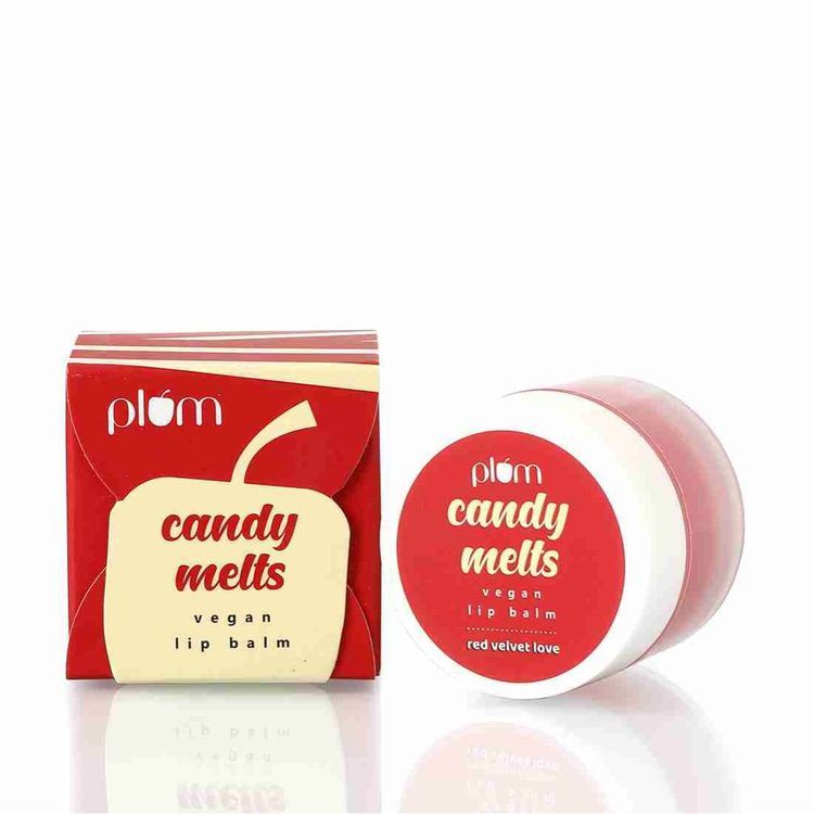 Plum Candy Melts Vegan Lip Balm - Red Velvet Love (120gm)