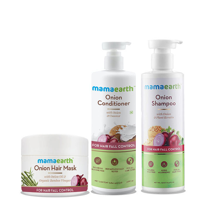 Mama Earth Hair Care Kit