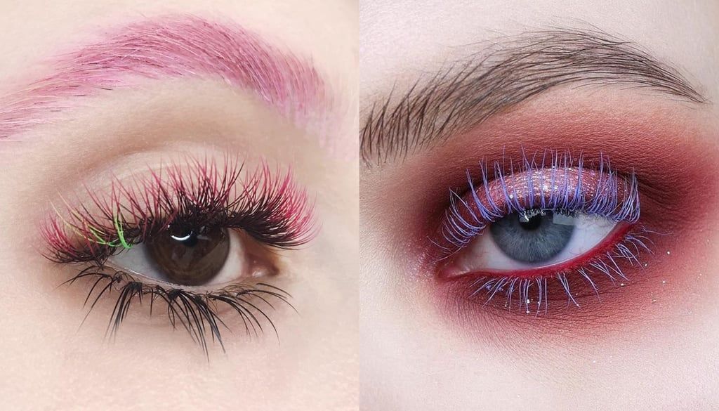 Colourful Eyelashes DIY 2021