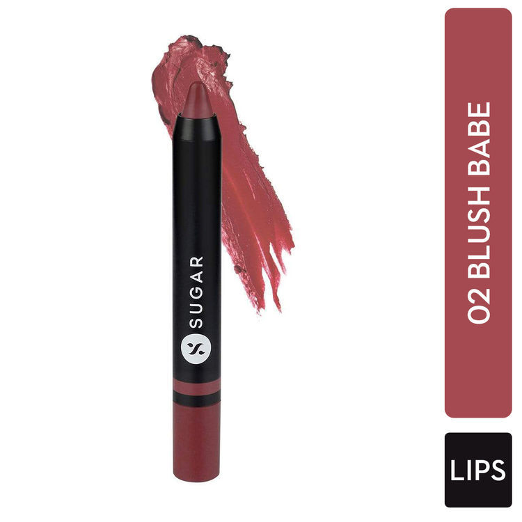 Sugar cosmetics plush cream lip crayon