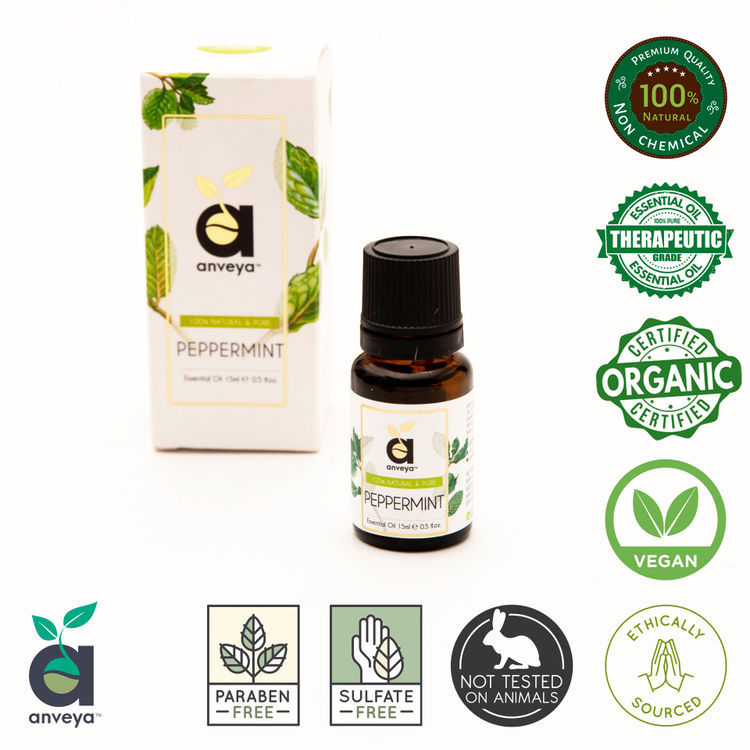 Anveya Peppermint Essential Oil (15ml)