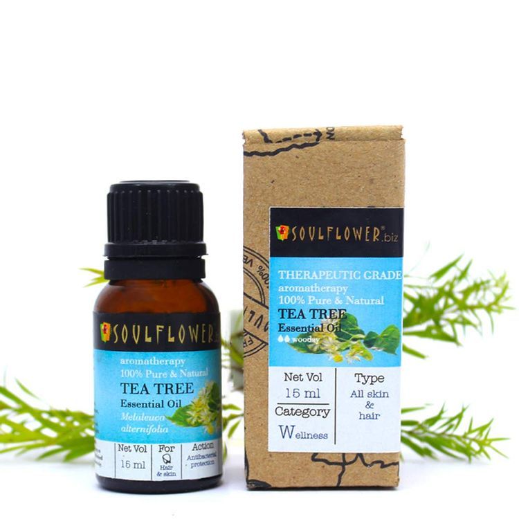 Soulflower Tea Tree Essential Oil (15ml)