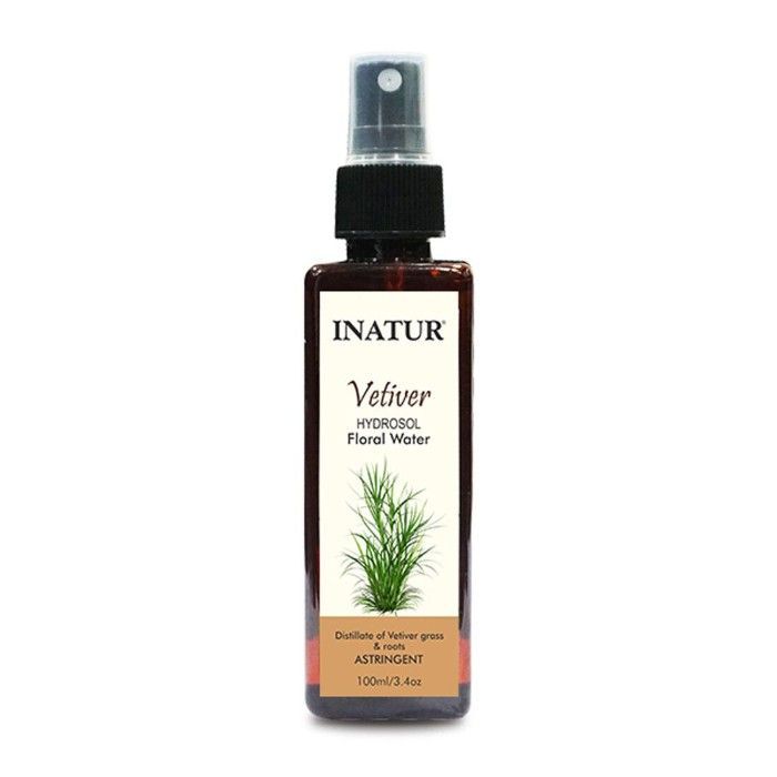 Inatur Vetiver Hydrosol Floral Water - 100ML