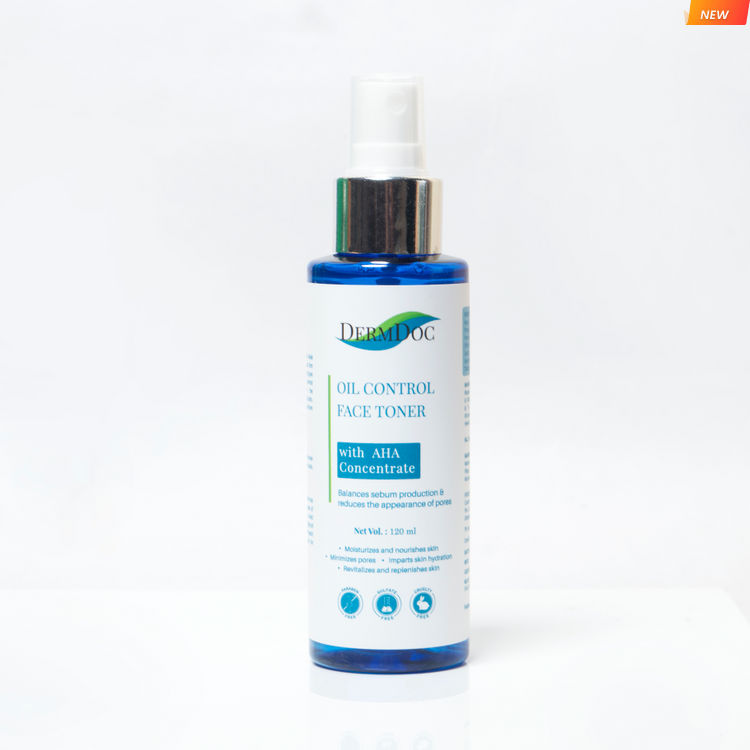 DermDoc Oil Control Face Toner with AHA concentrate - 120ML