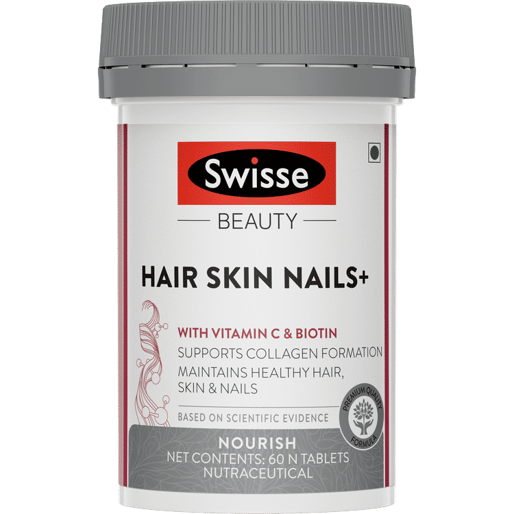 Swisse Beauty Hair Skin Nails+ Vitamin C and Biotin
