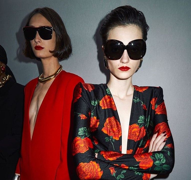 Bold Red Lip PFW SS22