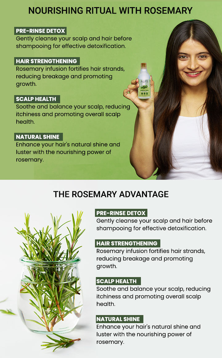 Alps Goodness Rosemary Hair Spray 305 ml