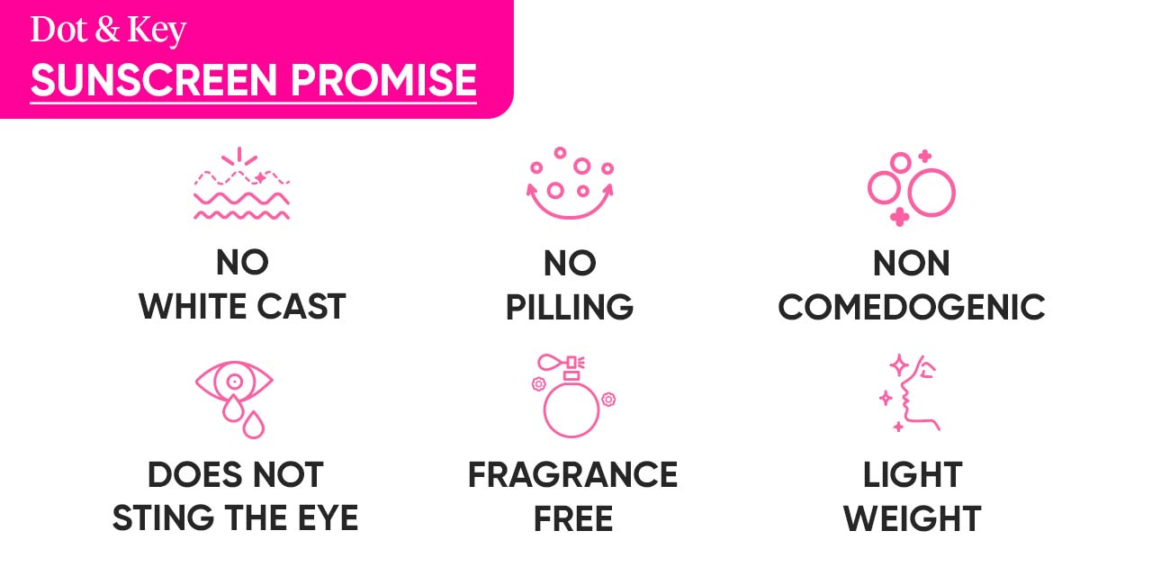 Dot & Key Watermelon Hyaluronic Cooling Sunscreen SPF 50 PA+++ for