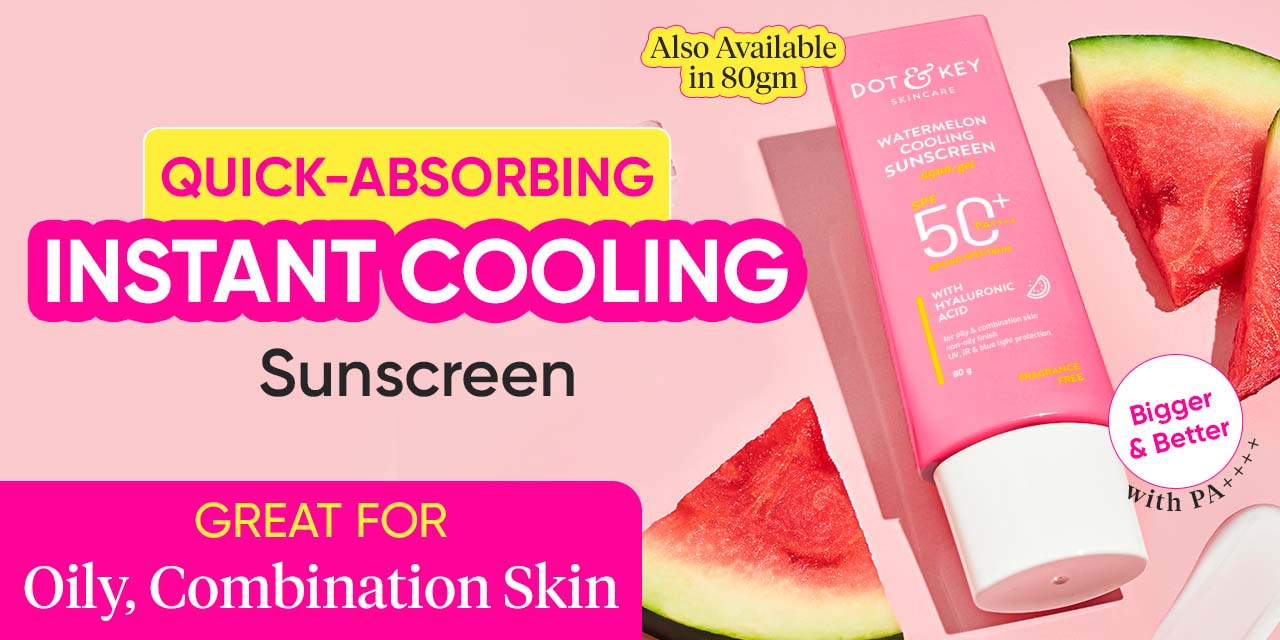 Dot & Key Watermelon Hyaluronic Cooling Sunscreen SPF 50 PA+++ for