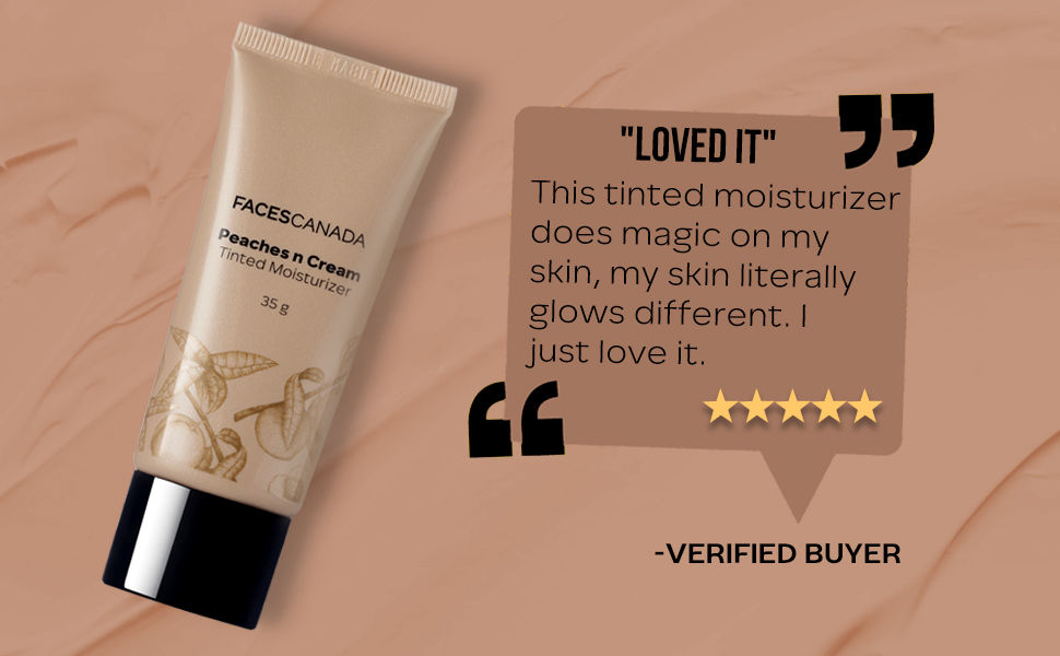 Buy Faces Canada Ultime Pro Peaches N Cream Tinted Moisturizer(35 ml