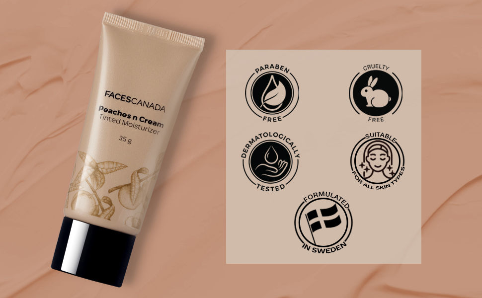 Buy Faces Canada Ultime Pro Peaches N Cream Tinted Moisturizer(35 ml