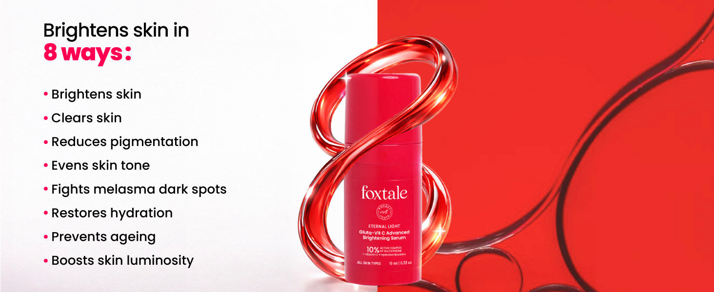 drink glutathione Foxtale Eternal Light Gluta - Vit C Advanced Brightening Serum
