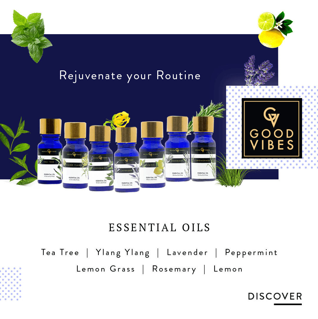 Good vibes essential oils