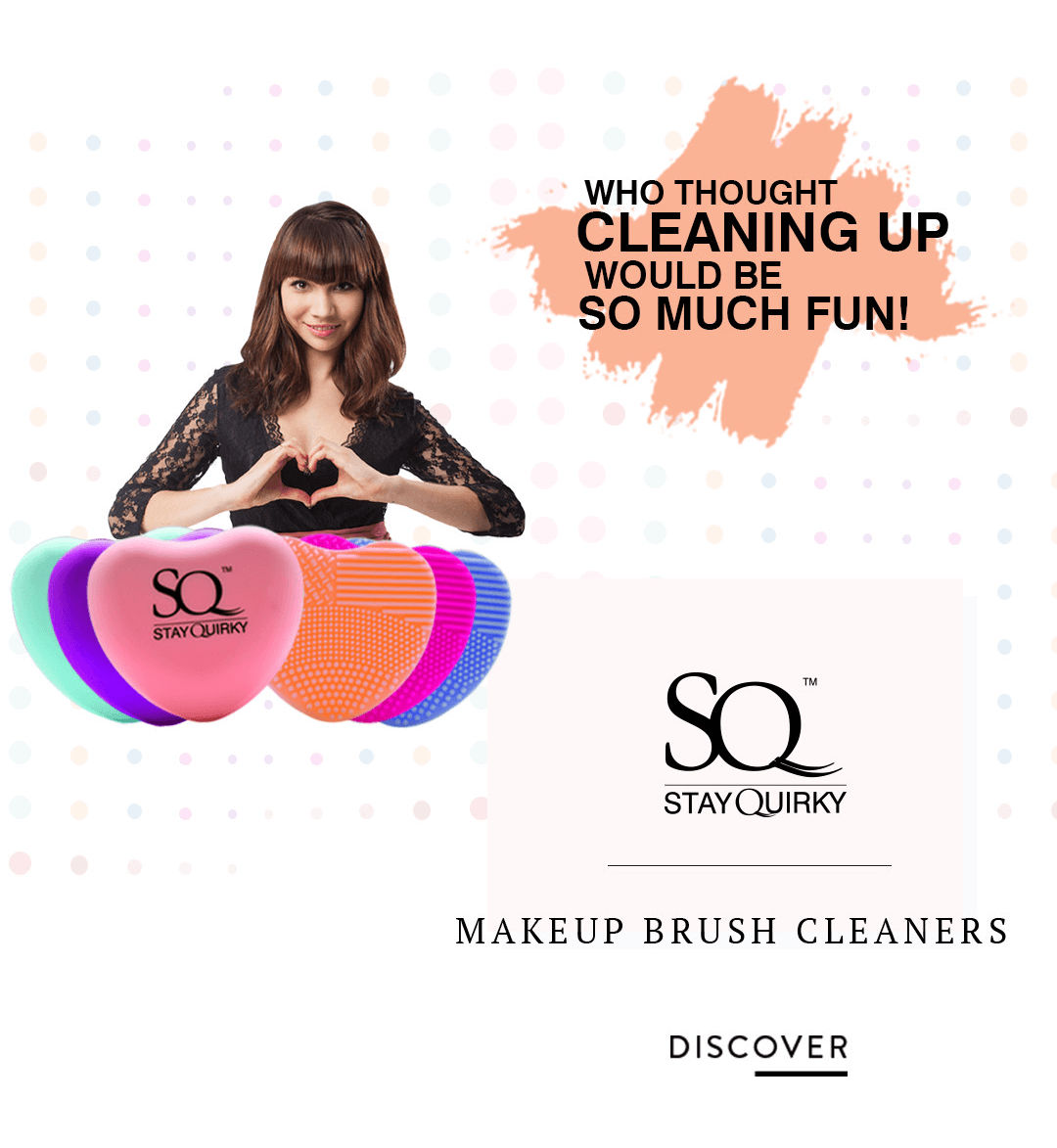 stay quirky makeup brush cleaner