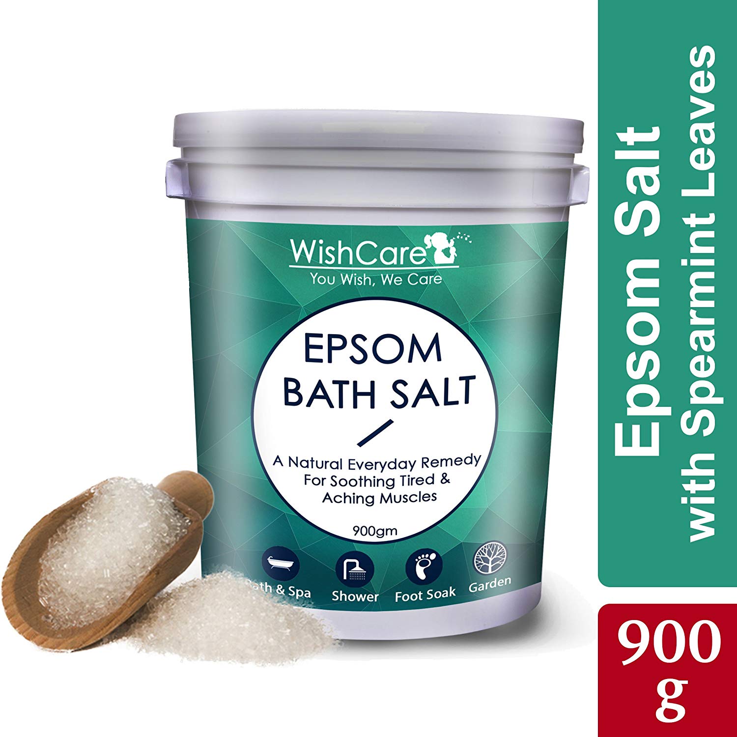 Buy Wishcare Pure Epsom Bath Salt (No Added Color/Fragrance