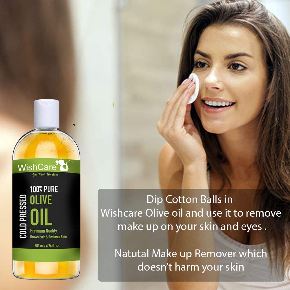 Buy Wishcare Premium Cold Pressed Olive Carrier Oil 200Ml Online
