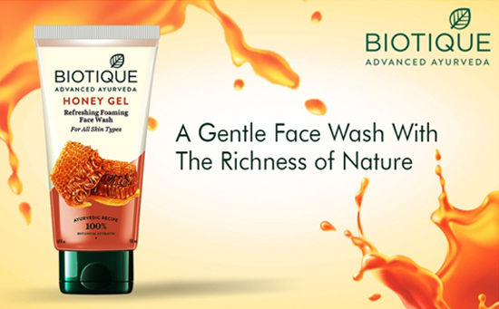 biotique honey gel cleanser