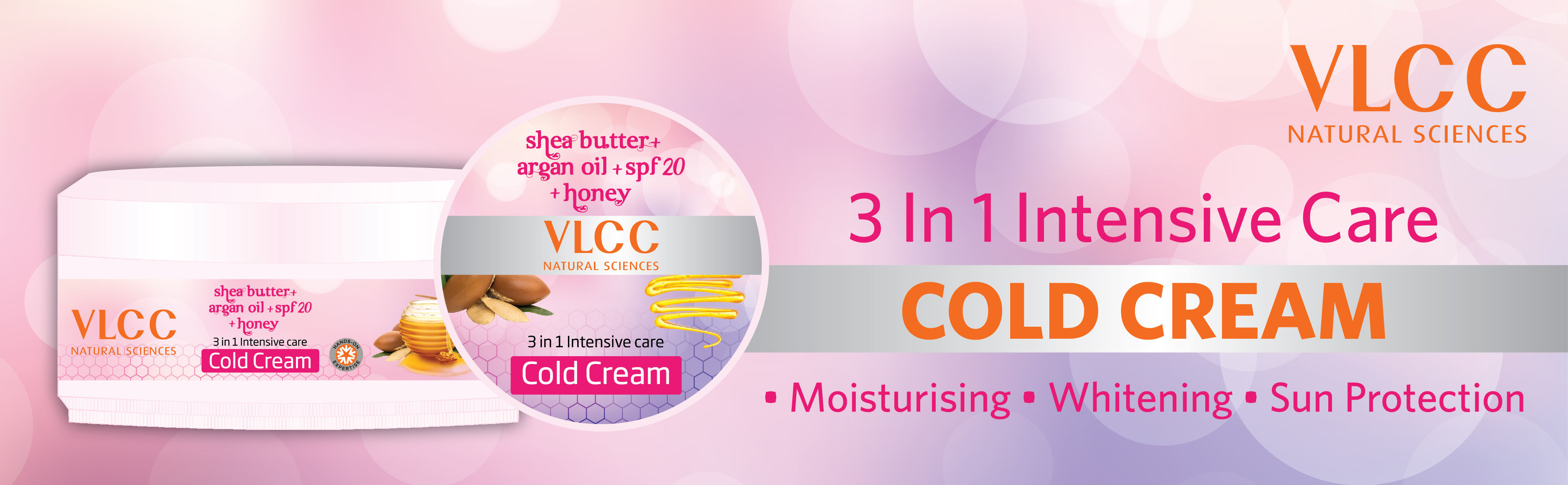 Buy VLCC 3 in 1 Intensive Care Cold Cream SPF20 PA+++ (75 g) Online ...