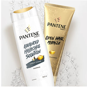 Pantene Advanced Hair Care Solution Lively Clean Shampoo (650 ml)