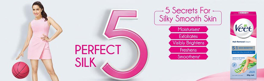 Veet Cream Sensitive Skin BR Banner