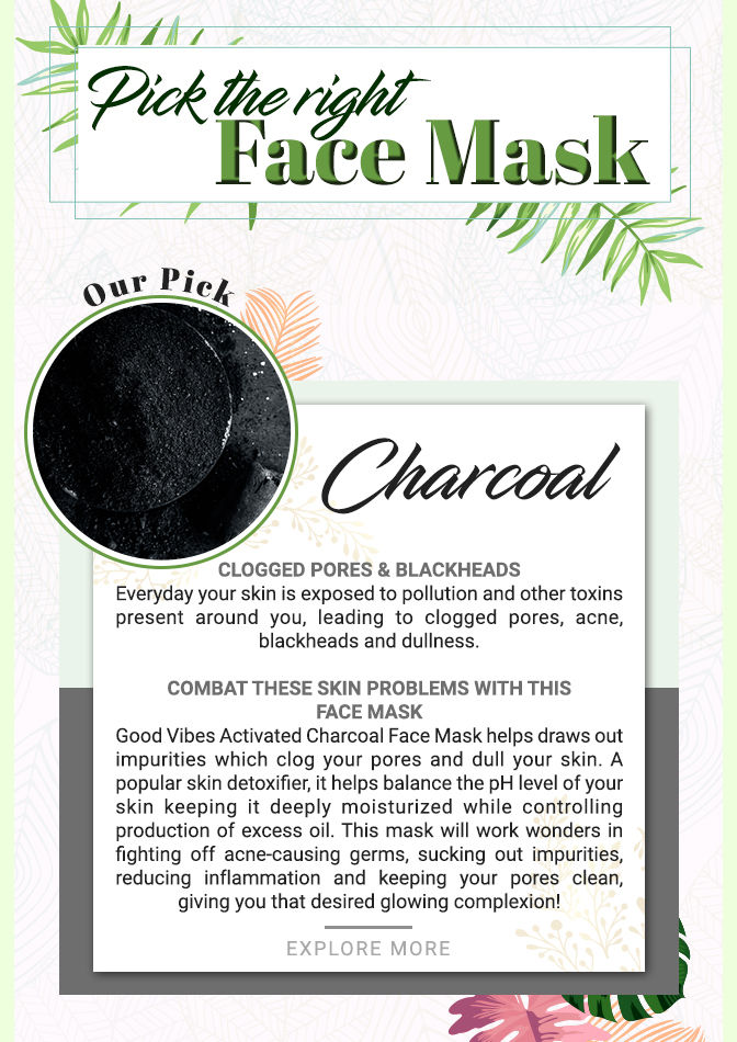 Buy Good Vibes Face Mask Brightening (50 gm) Online Purplle