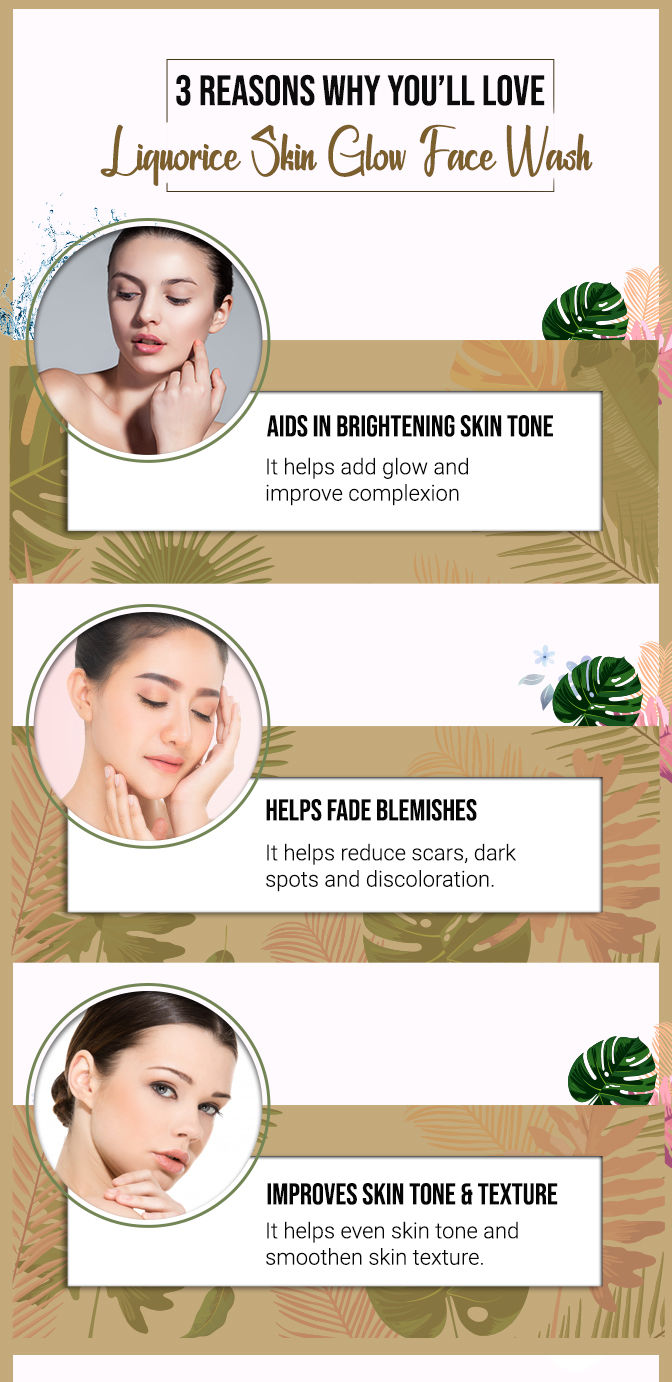 Good Vibes Liquorice Skin Glow Face Wash (120 ml)