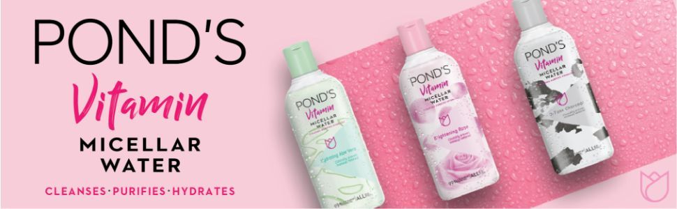 pond's vitamin micellar water charcoal