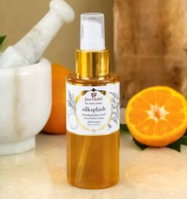 Buy Just Herbs Silksplash NeemOrange Rehydrant Face Wash 200 ml (200