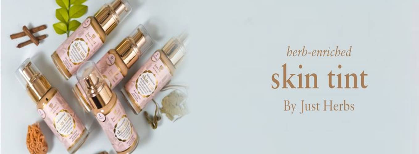 Buy Just Herbs Just Herbs Skin Tint 4 sand (40 ml) Online Purplle