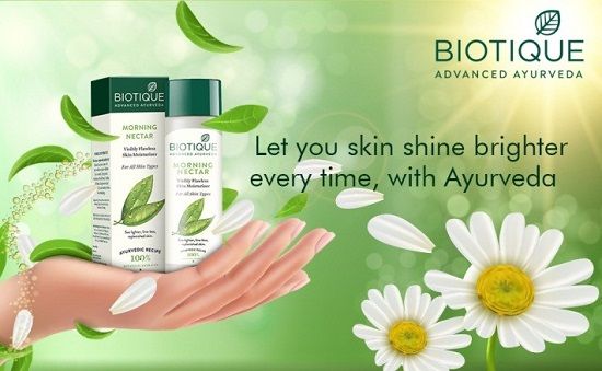 biotique bio morning nectar sunscreen