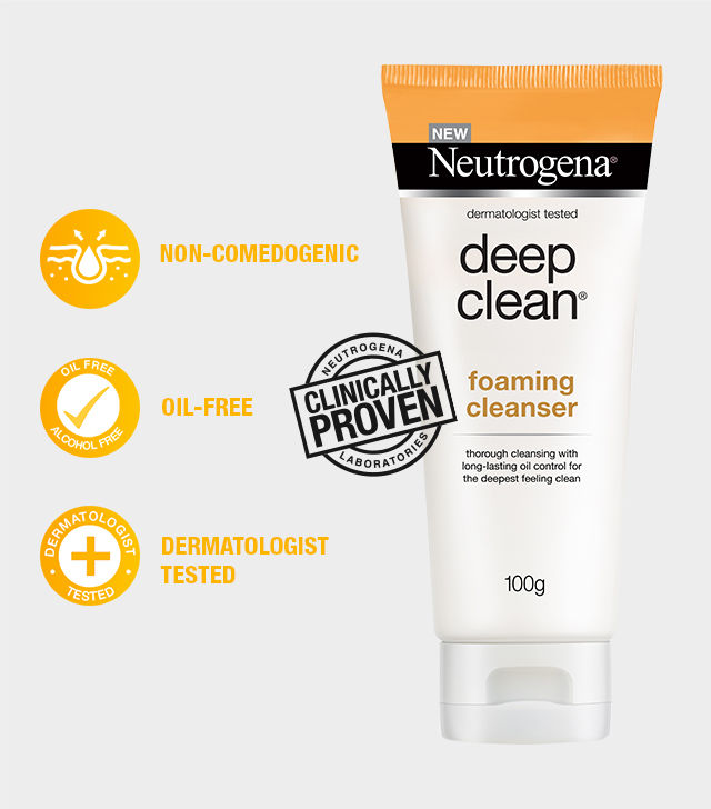 neutrogena brightening foaming cleanser ingredients