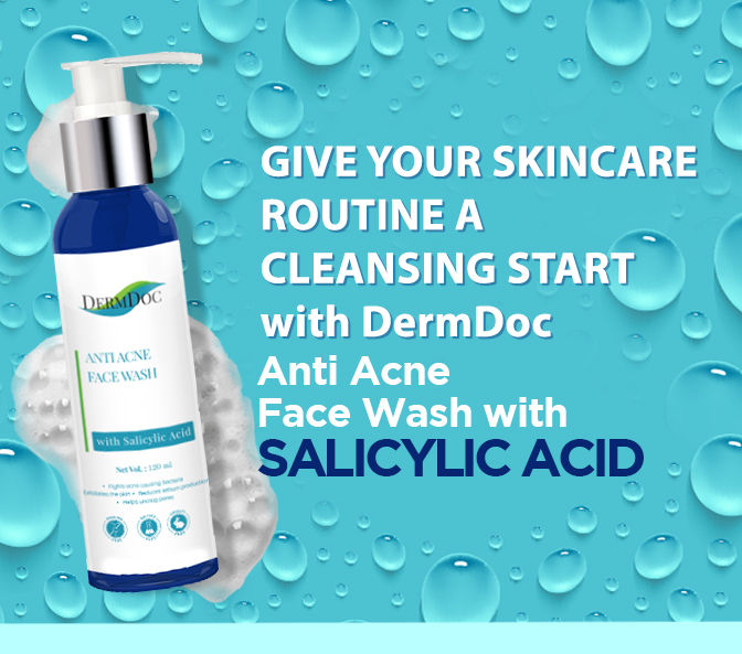 Buy DermDoc Anti Acne Face Wash with Salicylic Acid (200 ml) Online