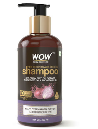 WOW Skin Science Red Onion Black Seed Oil Shampoo