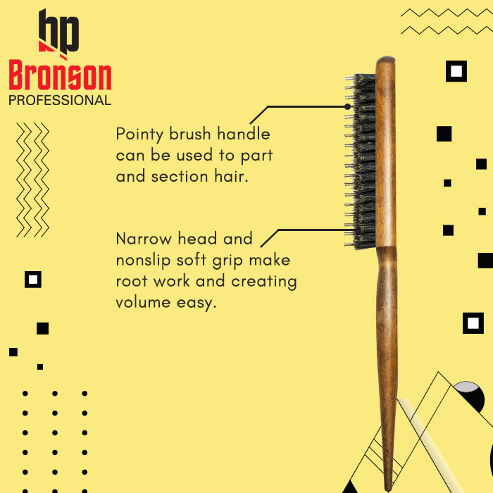 Buy Bronson Professional Back Combing Teasing Brush Online Purplle