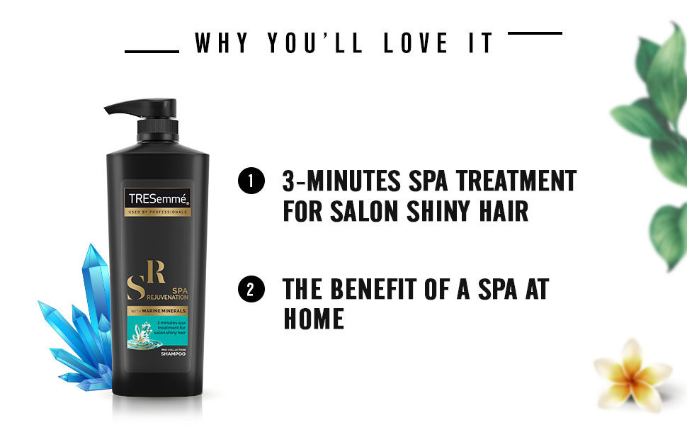 Buy TRESemme Spa Rejuvenation Shampoo (580 ml) Online | Purplle