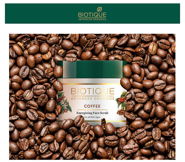 Buy Biotique Advanced Organics Coffee Energizing Face Srcub (50 g
